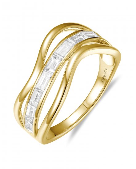 BAGUETTE DIAMOND RING (TR6191)