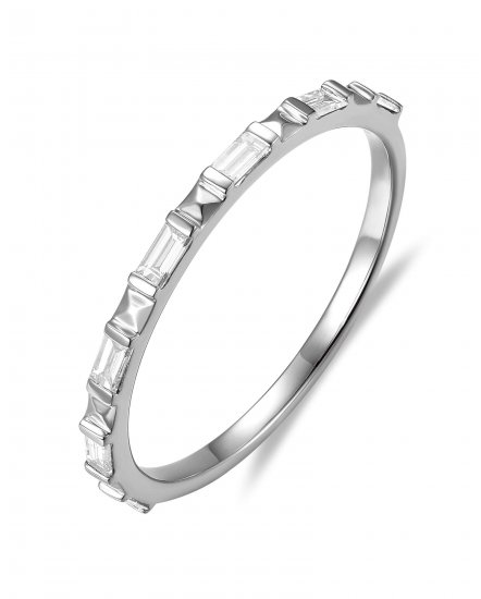 BAGUETTE DIAMOND BAND (TR6199)