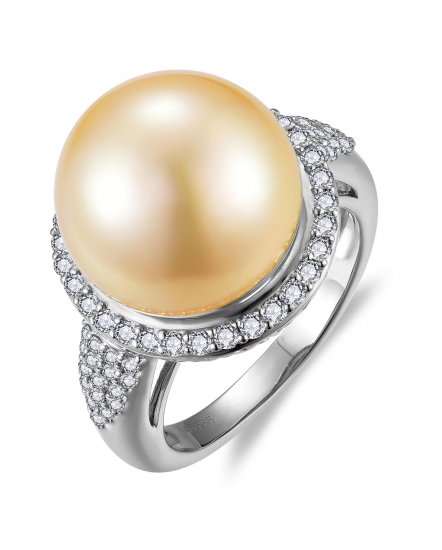 PEARL DIAMOND RING (TR6214)