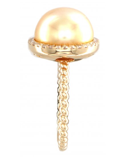 PEARL DIAMOND RING (TR6217)