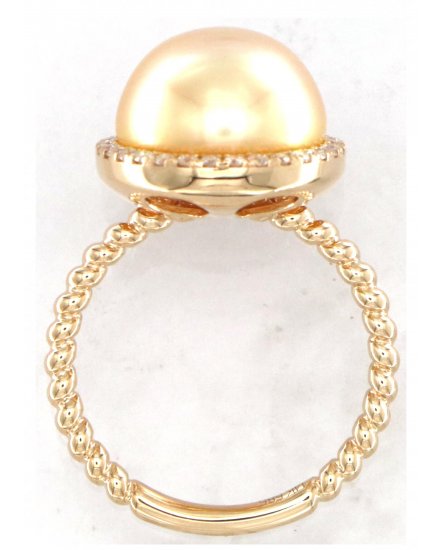 PEARL DIAMOND RING (TR6217)