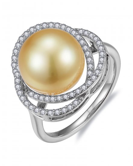 PEARL DIAMOND RING (TR6220)