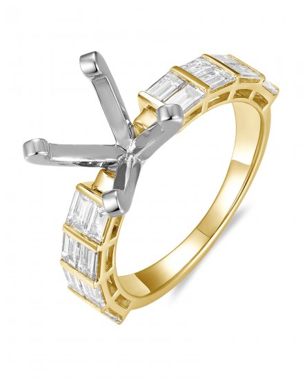 SEMI MOUNT DIAMOND ENGAGEMENT RING (TR6224)