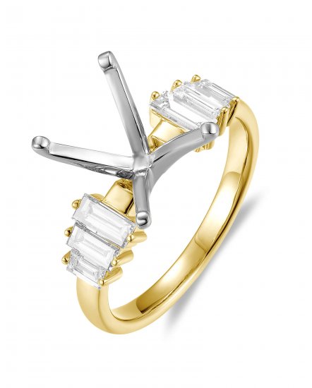 SEMI MOUNT DIAMOND ENGAGEMENT RING (TR6225)