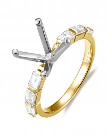 SEMI MOUNT DIAMOND ENGAGEMENT RING (TR6227)