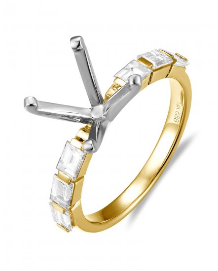 SEMI MOUNT DIAMOND ENGAGEMENT RING (TR6227)