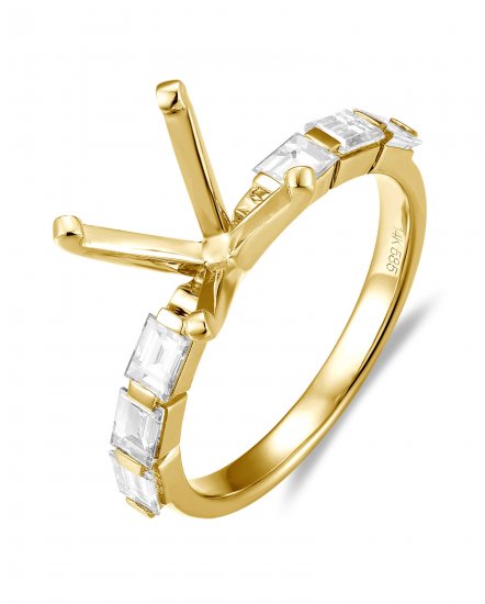 SEMI MOUNT DIAMOND ENGAGEMENT RING (TR6227)