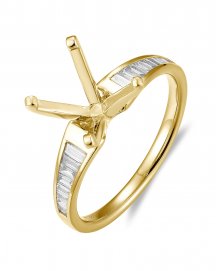 SEMI MOUNT DIAMOND ENGAGEMENT RING (TR6229)