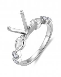 SEMI MOUNT DIAMOND ENGAGEMENT RING (TR6230)