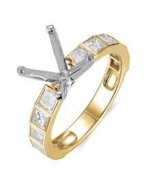 SEMI MOUNT DIAMOND ENGAGEMENT RING (TR6231)