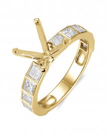 SEMI MOUNT DIAMOND ENGAGEMENT RING (TR6231)