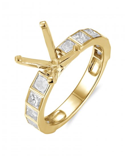 SEMI MOUNT DIAMOND ENGAGEMENT RING (TR6231)