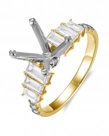 SEMI MOUNT DIAMOND ENGAGEMENT RING (TR6232)