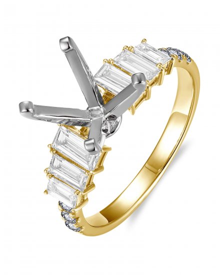 SEMI MOUNT DIAMOND ENGAGEMENT RING (TR6232)