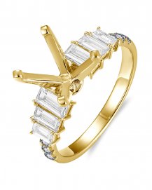 SEMI MOUNT DIAMOND ENGAGEMENT RING (TR6232)