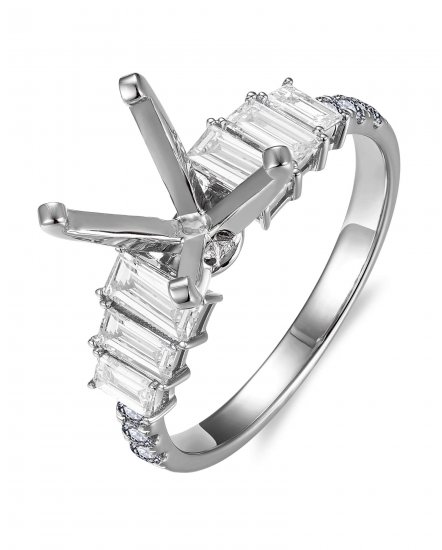 SEMI MOUNT DIAMOND ENGAGEMENT RING (TR6232)