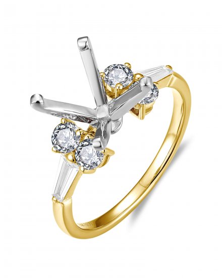 SEMI MOUNT DIAMOND ENGAGEMENT RING (TR6233)