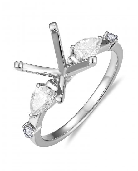 SEMI MOUNT DIAMOND ENGAGEMENT RING (TR6236)