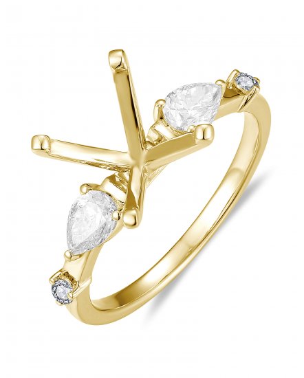 SEMI MOUNT DIAMOND ENGAGEMENT RING (TR6236)