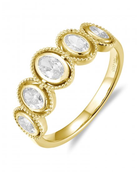 OVAL DIAMOND BAND (TR6237)