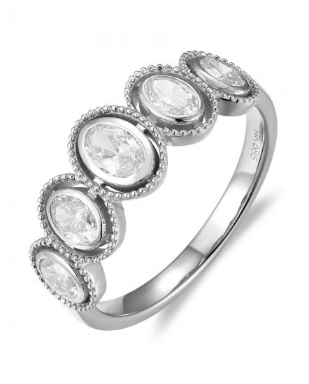 OVAL DIAMOND BAND (TR6237)