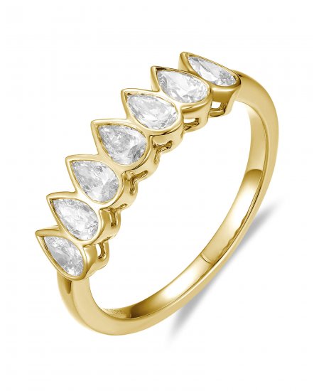 PEAR DIAMOND BAND (TR6240)
