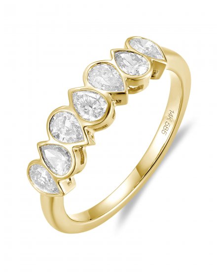 PEAR DIAMOND BAND (TR6241)