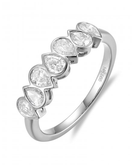 PEAR DIAMOND BAND (TR6241)