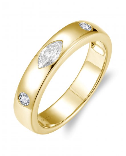MARQUISE DIAMOND BAND (TR6242)