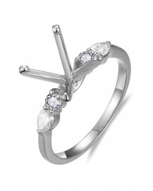 SEMI MOUNT DIAMOND ENGAGEMENT RING (TR6264)