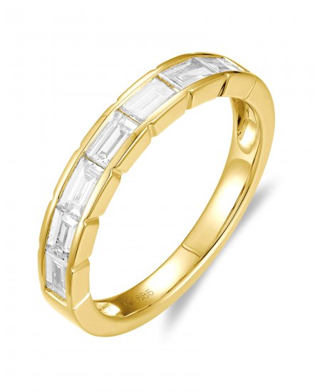 BAGUETTE DIAMOND BAND (TR6283)