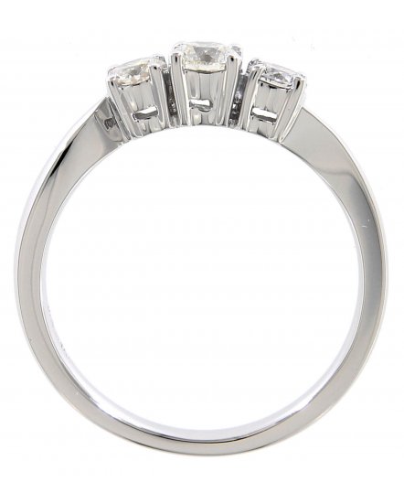 THREE STONE DIAMOND RING (TR629)