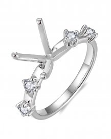 SEMI MOUNT DIAMOND ENGAGEMENT RING (TR6300)