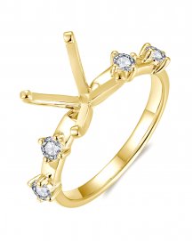 SEMI MOUNT DIAMOND ENGAGEMENT RING (TR6300)