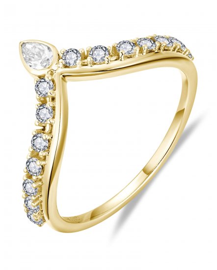 CURVED STYLE PEAR DIAMOND BAND (TR6327)