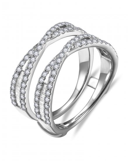 ENHANCER BAGUETTE DIAMOND RING (TR6369)