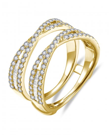 ENHANCER BAGUETTE DIAMOND RING (TR6369)
