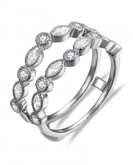 ENHANCER MARQUISE DIAMOND RING (TR6370)