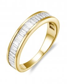 BAGUETTE DIAMOND BAND (TR6382)