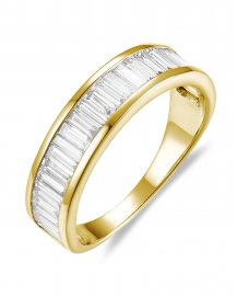 BAGUETTE DIAMOND BAND (TR6382C)