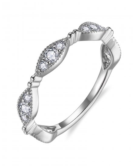 MARQUISE STYLE DIAMOND BAND (TR6414)