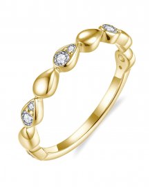 PEAR STYLE DIAMOND BAND (TR6423)