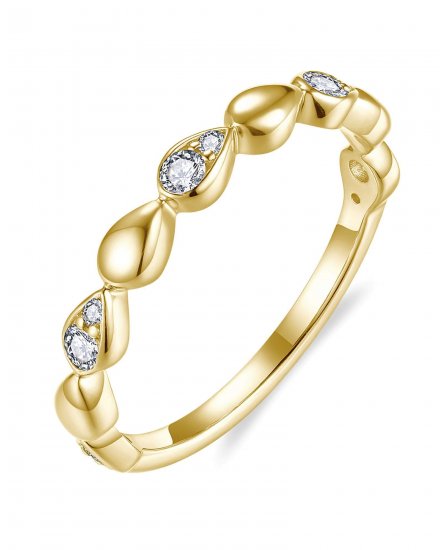 PEAR STYLE DIAMOND BAND (TR6423)