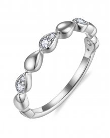 PEAR STYLE DIAMOND BAND (TR6423)