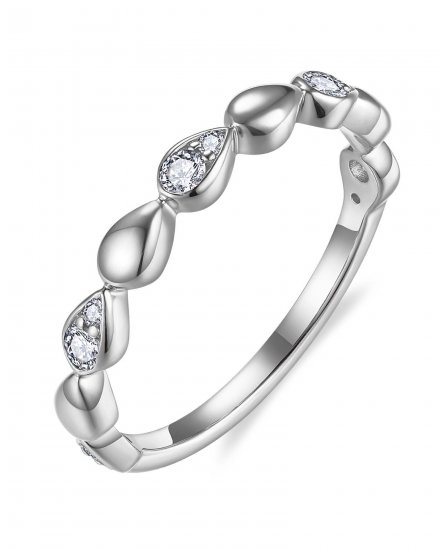 PEAR STYLE DIAMOND BAND (TR6423)
