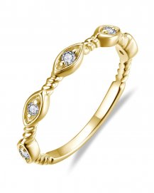 MARQUISE STYLE DIAMOND BAND (TR6426)