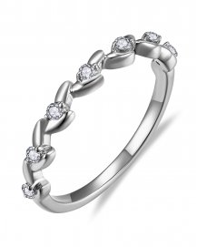 LEAF STYLE DIAMOND BAND (TR6428)