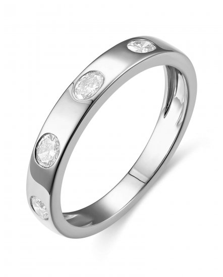 OVAL DIAMOND BAND (TR6439)
