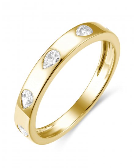 PEAR DIAMOND BAND (TR6441)