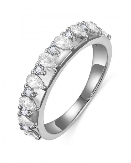 PEAR DIAMOND BAND (TR6447)